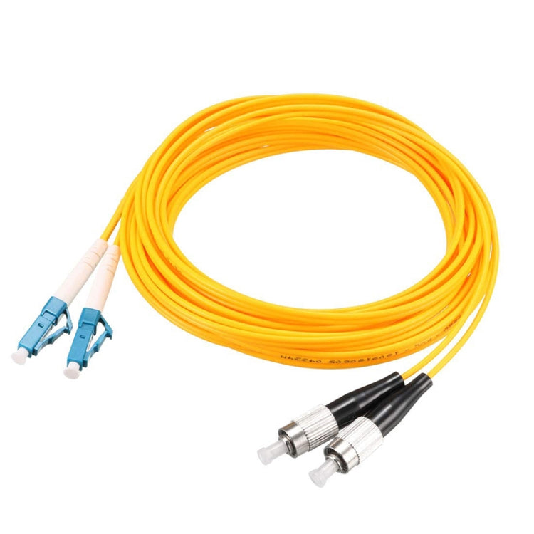 Ponticello in fibra ottica monomodale dual-core LC-FC, lunghezza: 3 m, Dual-Core Single Mode Ponticello in fibra ottica monomodale dual-core LC-FC, lunghezza: 3 m, Dual-Core Single Mode